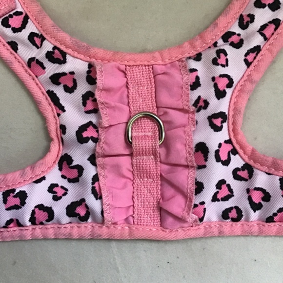 Mission Pets, Inc. Simply Wag Pink Animal Print Dog Harness - Size XS - Picture 7 of 11